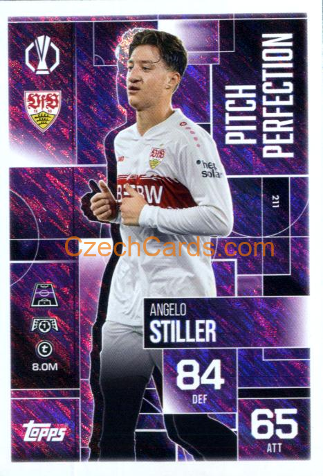 Angelo Stiller 2025/26 Match Attax Extra Pitch Perfection #211