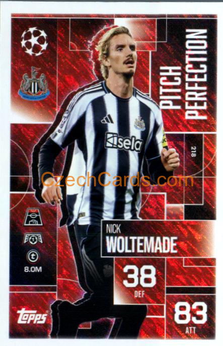 Nick Woltemade 2025/26 Match Attax Extra #218