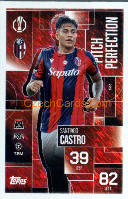 Santiago Castro 2025/26 Match Attax Extra #225