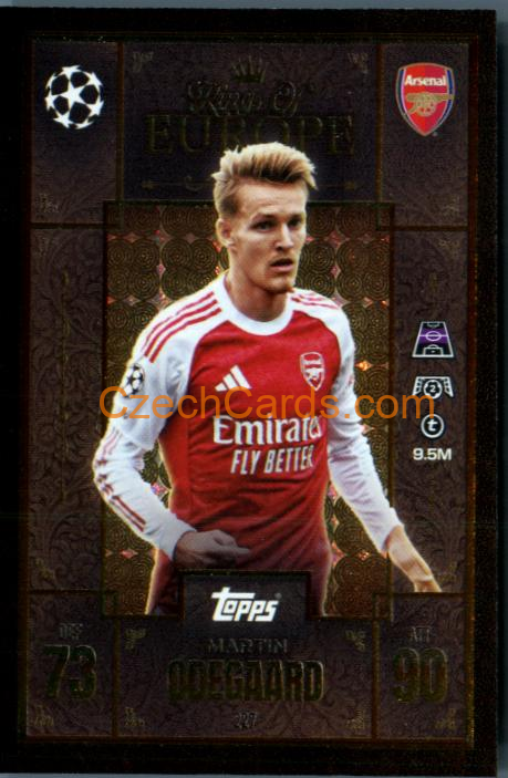 Martin Odegaard 2025/26 Match Attax Extra Kings #227