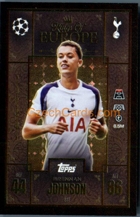 Brennan Johnson 2025/26 Match Attax Extra Kings #231