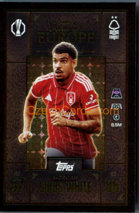 Morgan Gibbs-White 2025/26 Match Attax Extra Kings #233