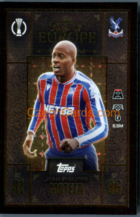 Jean-Phillippe Mateta 2025/26 Match Attax Extra Kings #234