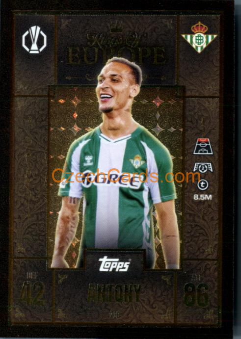 Antony 2025/26 Match Attax Extra Kings #238