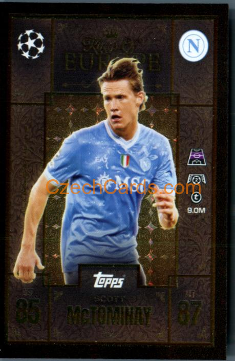 Scott McTominay 2025/26 Match Attax Extra Kings #244