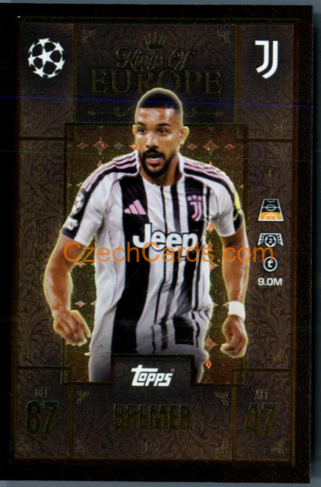 Bremer 2025/26 Match Attax Extra Kings #245