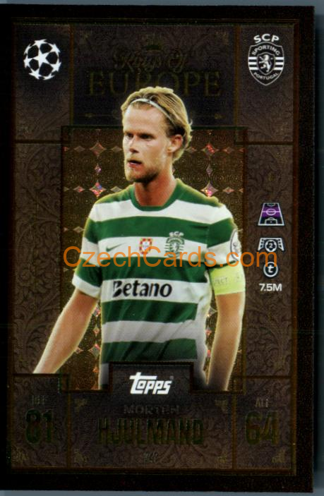 Morten Hjulmand 2025/26 Match Attax Extra Kings #249