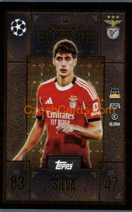 Antonio Silva 2025/26 Match Attax Extra Kings #250