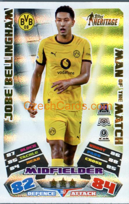 Jobe Bellingham 2025/26 Match Attax Extra Man Of The Match #267