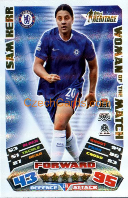 Sam Kerr 2025/26 Match Attax Extra Man Of The Match #273