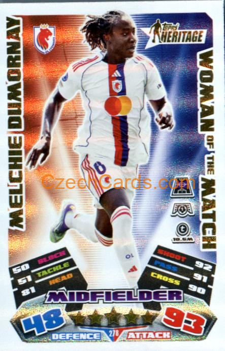 Melchie Dumornay 2025/26 Match Attax Extra Woman Of The Match #278