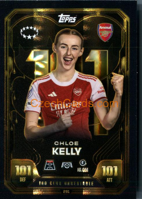 Chloe Kelly 2025/26 Match Attax Extra #291