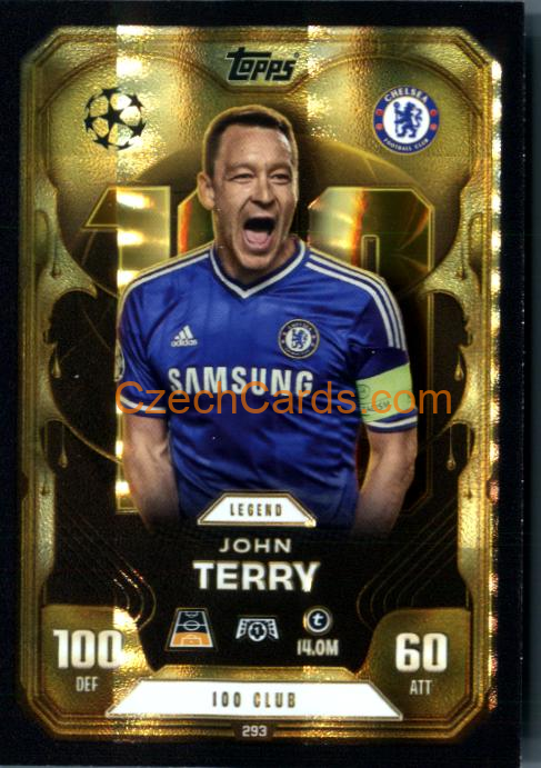 John Terry 2025/26 Match Attax Extra 100 Club #293