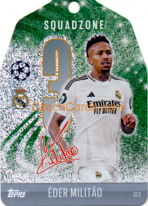 Eder Militao 2024/25 Match Attax Squadzone #SZ3