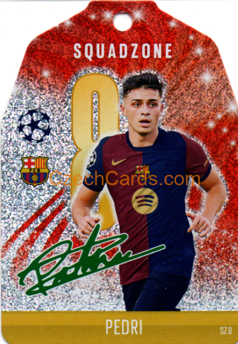 Pedri 2024/25 Match Attax Squadzone #SZ8