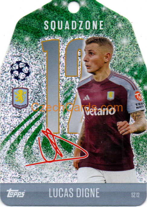 Lucas Digne 2024/25 Match Attax Squadzone #SZ12