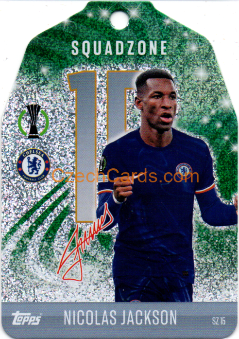 Nicolas Jackson 2024/25 Match Attax Squadzone #SZ15