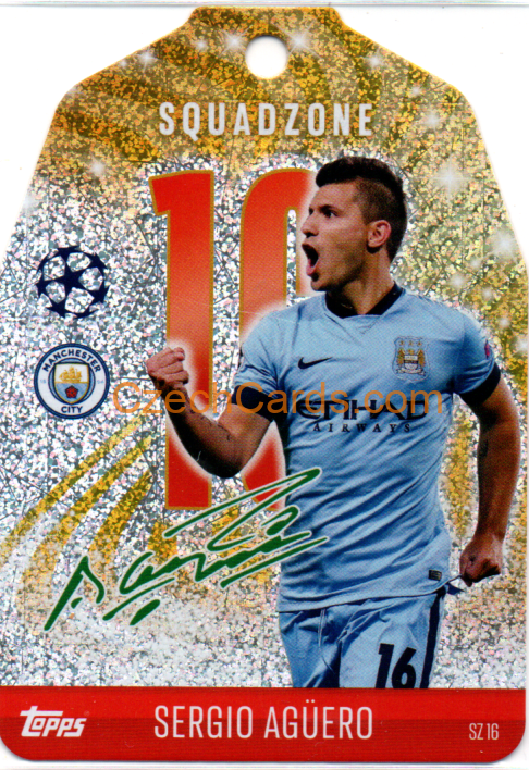 Sergio Aguero 2024/25 Match Attax Squadzone #SZ16