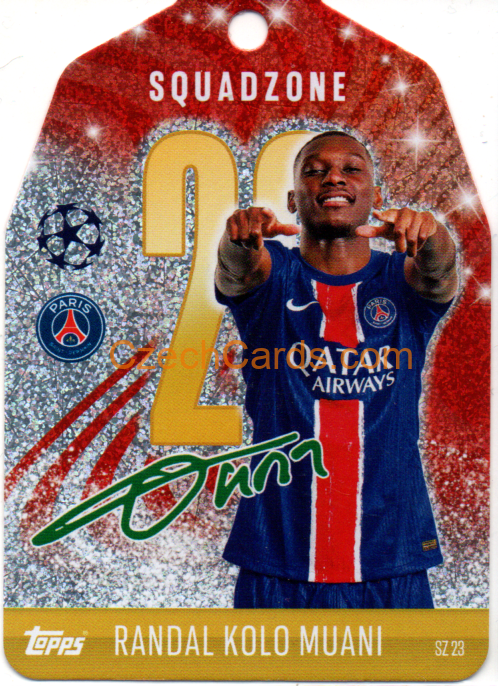 Randal Kolo Muani 2024/25 Match Attax Squadzone #SZ23