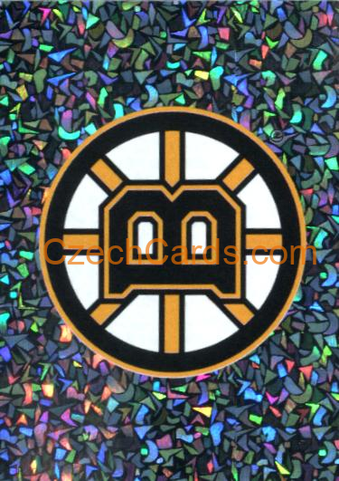 Boston Bruins Logo 2023/24 Topps NHL sticker foil #35