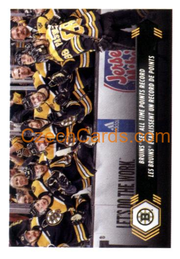 Team Highlights Boston Bruins 2023/24 Topps NHL sticker #36
