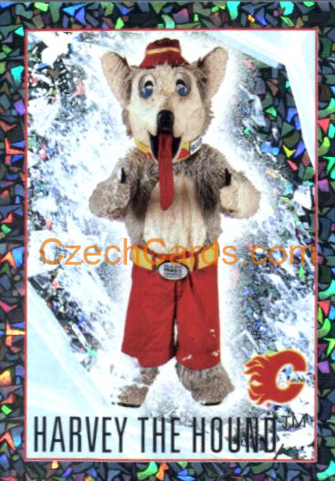 Calgary Flames Logo 2023/24 Topps NHL sticker foil #71
