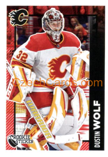 Dustin Wolf RC 2023/24 Topps NHL sticker #82