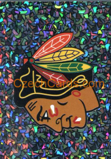 Chicago Blackhawks Logo 2023/24 Topps NHL sticker foil #103