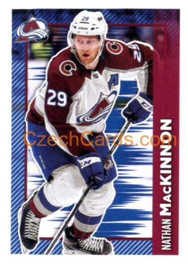 Nathan MacKinnon 2023/24 Topps NHL sticker #125
