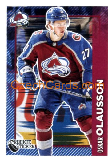 Oskar Olausson RC 2023/24 Topps NHL sticker #134