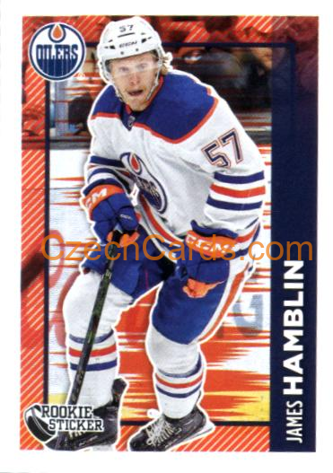 James Hamblin RC 2023/24 Topps NHL sticker #203