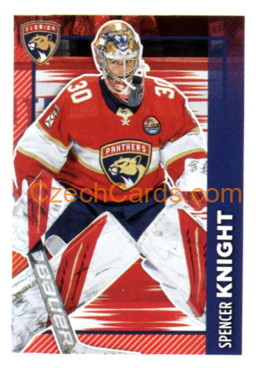 Spencer Knight 2023/24 Topps NHL sticker #215