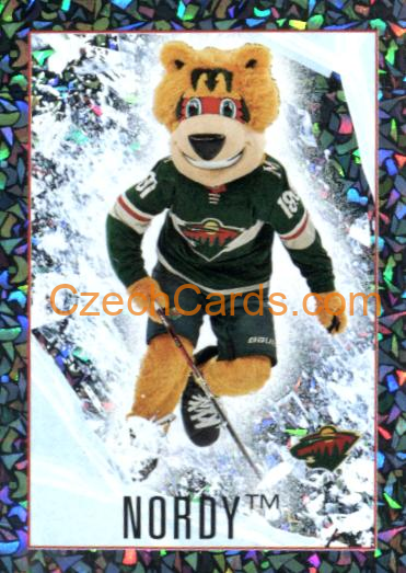 Mascot - Nordy 2023/24 Topps NHL sticker foil #241