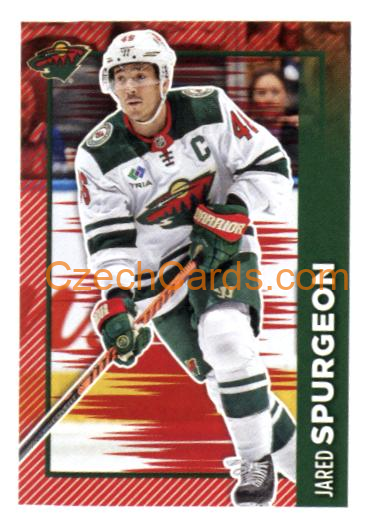 Jared Spurgeon 2023/24 Topps NHL sticker #252