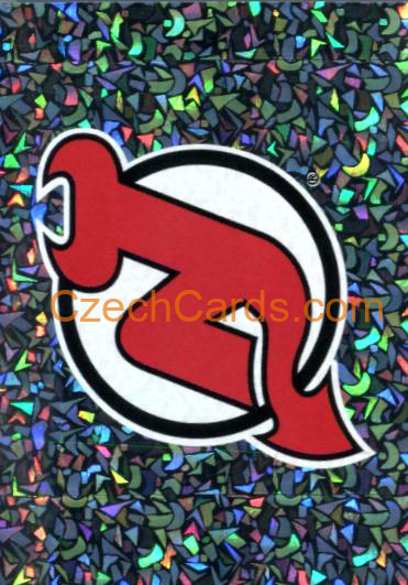 New Jersey Devils Logo 2023/24 Topps NHL sticker foil #290