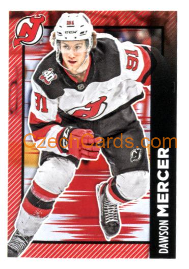 Dawson Mercer 2023/24 Topps NHL sticker #306