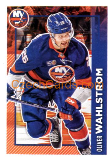 Oliver Wahlstrom 2023/24 Topps NHL sticker #320