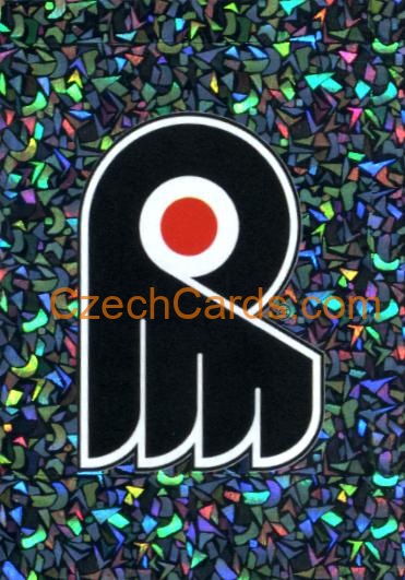 Philadelphia Flyers Logo 2023/24 Topps NHL sticker foil #358