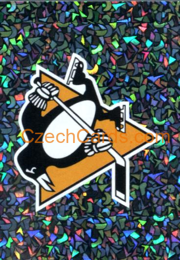Pittsburgh Penguins Logo 2023/24 Topps NHL sticker foil #375