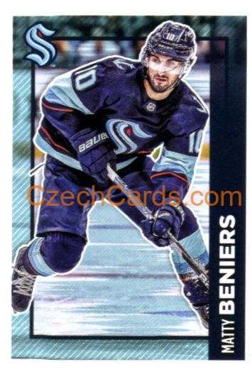 Matty Beniers 2023/24 Topps NHL sticker #415