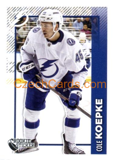 Cole Koepke RC 2023/24 Topps NHL sticker #459