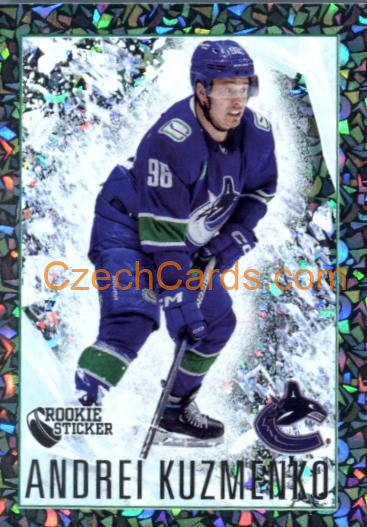 Andrei Kuzmenko RC 2023/24 Topps NHL sticker foil #480