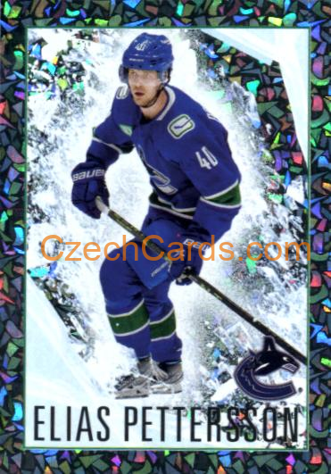 Elias Pettersson 2023/24 Topps NHL sticker foil #481