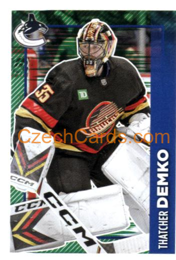 Thatcher Demko 2023/24 Topps NHL sticker #484