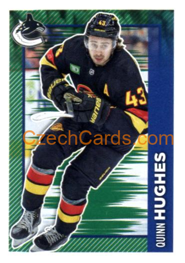 Quinn Hughes 2023/24 Topps NHL sticker #486