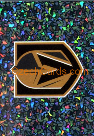 Vegas Golden Knights Logo 2023/24 Topps NHL sticker foli #494