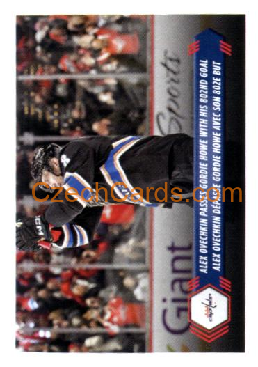 Team Highlights Capitals 2023/24 Topps NHL sticker #512