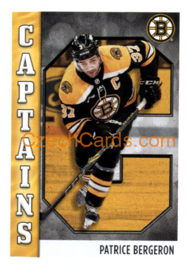 Patrice Bergeron 2023/24 Topps NHL sticker #545