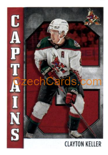 Clayton Keller 2023/24 Topps NHL sticker #553