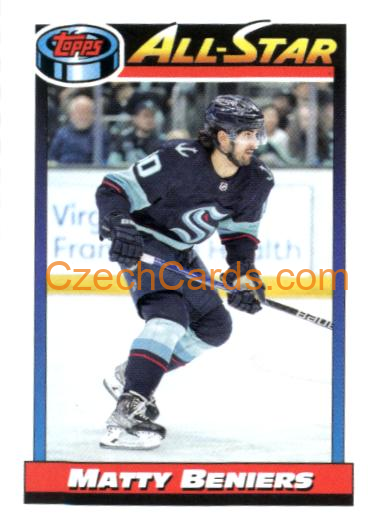 Matty Beniers 2023/24 Topps NHL sticker #609